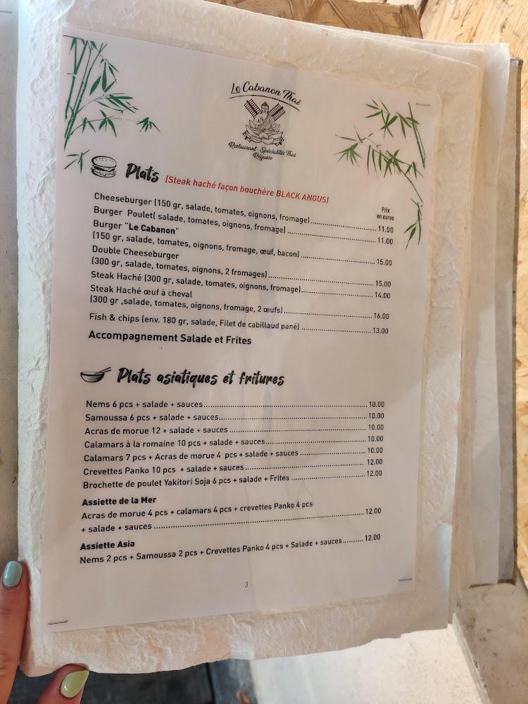 Le Cabanon - Menu Image 4